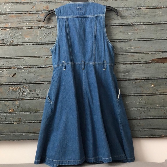 Vintage Denim Dress - Picture 3 of 6